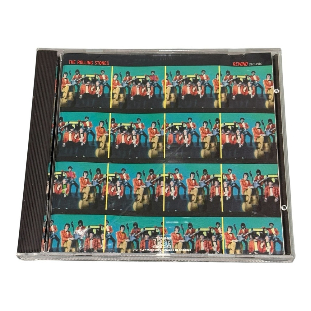 Rolling Stones CD Rewind 1971-1984 Greatest Hits Classic Rock Album Vintage 1984